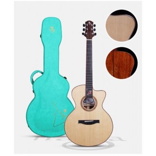 Naga Guitars SSJW-16MK Masaaki Kishibe 岸部真明簽名款 花系列 全單木吉他